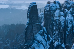 Großer Wehlturm im Winter