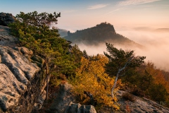 Herbstlicher Morgen auf dem Gohrisch