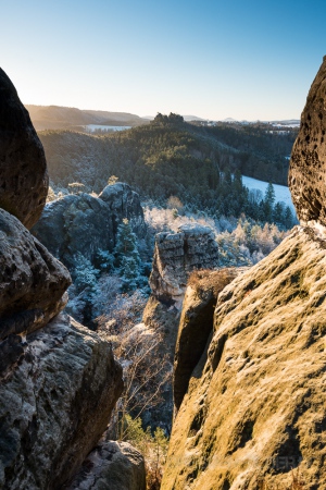 Durchblick zum Gamrig