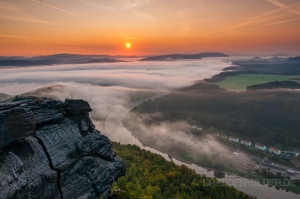 Sonnenlicht im Herbst