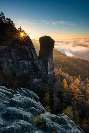 Kalter Morgen am Teufelsturm