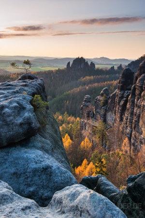 Letztes Licht am Lehnsteig