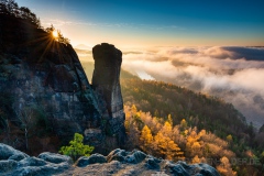 Morgenlicht am Teufelsturm