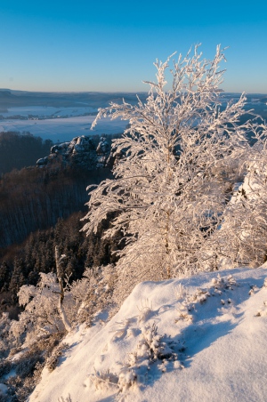 Verschneite Winterlandschaft