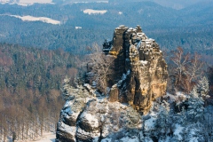 Müllerstein im Winter