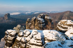 Müllerstein & Falkenstein im Winter